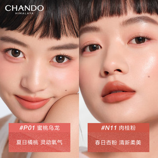  CHANDO/自然堂 护唇润泽 女士唇釉  R12野番茄 2.4mL
