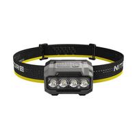 奈特科尔（NITECORE）HA23 UHE户外多色温轻量化便携AAA头灯七号电池长续航越野跑登山 标配（含三节七号电池）岩黑色