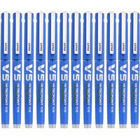 PILOT 百乐 BXC-V5 拔帽中性笔 蓝色 0.5mm 12支装