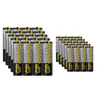 GP 超霸 GP15PL-BJ4 5号碳性电池 1.5V 8粒+GP24PL-BJ2 7号碳性电池 1.5V 8粒 16粒装