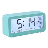 deli 得力 8826 多功能电子闹钟 绿色 单个装