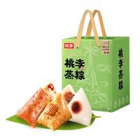 桃李 蒸粽礼盒 红枣彩豆沙玫瑰鲜肉混合味 770g