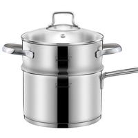 Momscook 慕厨 明泰系列 MT18STD 奶锅(16cm、304不锈钢) 带蒸格