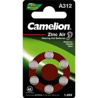 Camelion 飞狮 A312 助听器电池 1.45V 150mAh 6粒装