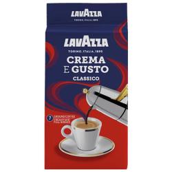 拉瓦萨 Crema E Gusto 中度烘焙 经典黑咖啡粉 250g 袋装
