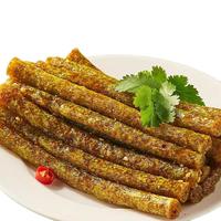 比比赞香菜辣片零食辣条即食办公室解馋面筋素食辣味下饭菜休闲 香菜味辣条*12袋【香辣解馋】