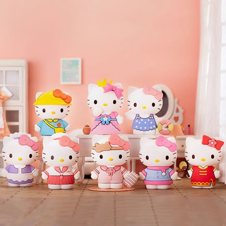 凯蒂猫 Hello Kitty换装日记公仔手办盲盒桌面摆件玩偶女朋友 凯蒂猫 Hello Kitty—芳华绝代