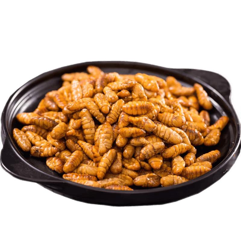 汇尔康 生鲜蚕蛹 500g