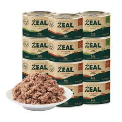 zeal 狗狗主食罐头170g*12混合口味成犬幼犬湿粮狗粮新西兰原装进口