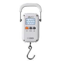 香山手提秤便携式电子秤行李秤 高精度克秤称重快递称迷你吊钩秤 EP190-电池款白-精准到5g