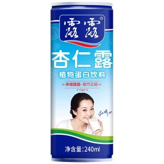 露露 Plus：露露 杏仁露  240ml*20罐 送礼袋