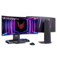 LG 乐金 34GS95QE 33.9英寸 OLED G-sync FreeSync 显示器（3440×1440、240Hz、98.5%DCI-P3、HDR400）