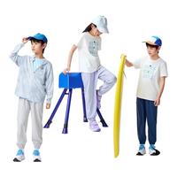 ASICS亚瑟士童装夏季儿童舒适轻薄防晒防蚊百搭运动裤332241083093 001黑色 140