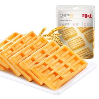 百草味 华夫饼 原味 168g
