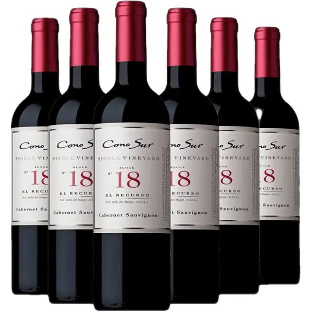 Cono Sur 柯诺苏 单一园18区 麦坡谷赤霞珠干型红葡萄酒 750ml