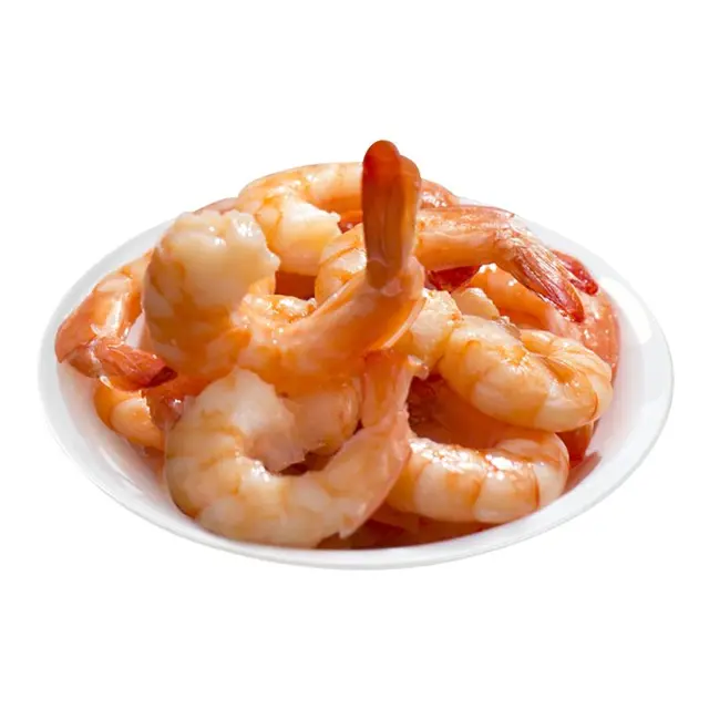 玉洋 低脂高蛋白海鲜零食礼包18-22只即食虾仁休闲零食118g