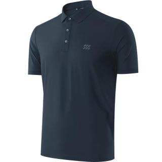 HLA海澜之家短袖POLO衫男短袖男夏季城市轻户外父亲节 XL 180/96A(XL)76-82kg 藏青（净色）(9A)