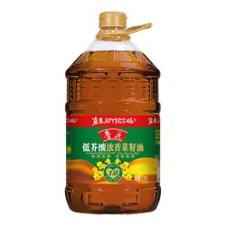 鲁花 京东JOY纪念版 低芥酸浓香菜籽油 6.18L