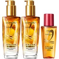 L'OREAL PARIS 巴黎欧莱雅 小金瓶 奇焕润发精油 第二代 100ml*2瓶