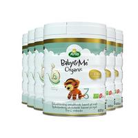 Arla 宝贝与我Arla 有机A2白金版 幼儿奶粉 3段(12-36月)600g*6罐 效期26.9