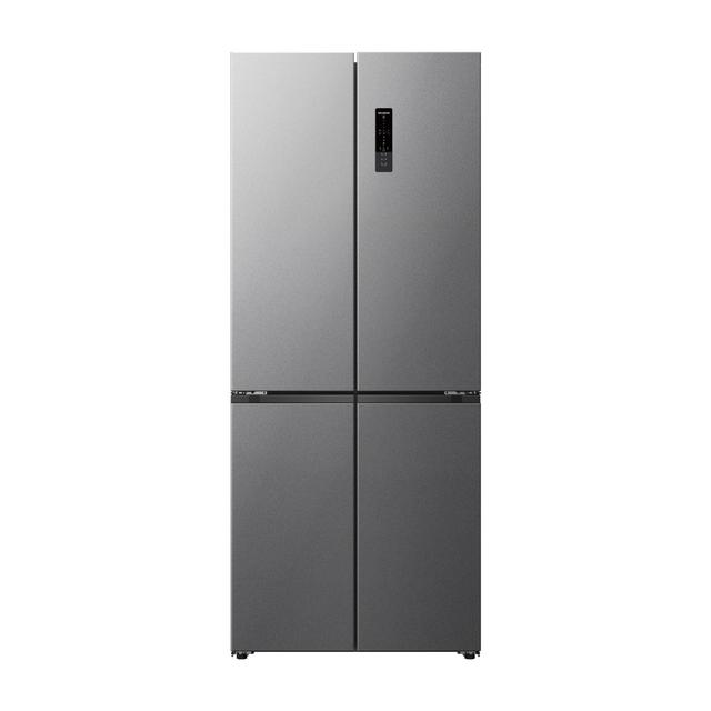 美菱 收纳师系列 BCD-460WSP9CX 风冷十字门冰箱 460L 灰色