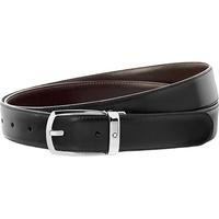MONTBLANC 万宝龙 男士牛皮针扣腰带 112960 黑色