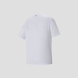 萨洛蒙（Salomon）男款 户外运动印花舒适透气短袖T恤 SAL GLOBE GRAPHIC SS TEE 白色 C22491 M