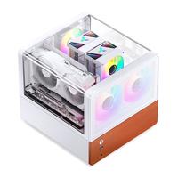 JONSBO/乔思伯 海景房 MATX桌面机箱 白色