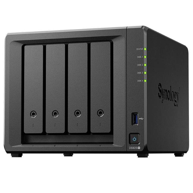 群晖 DS925+ 四核心 四盘位 NAS网络存储服务器 空盘版
