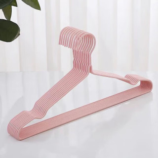 簡尚恩 JIRSAERN 衣架 淺藍 凹槽款 40cm 20個