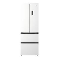 小米 Xiaomi 米家法式四开门冰箱 XQG100-WG54C8C10W 底置散热 变频一级能效 400L 冰羽白