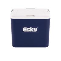 ESKY保温箱车载冰箱户外冷藏摆摊商用医用大容量便携车家两用后备箱子 【卡冰砖款】26L-EPS(2*冰砖)