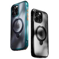 TORRAS/图拉斯 超强防摔气囊 苹果16promax手机壳 磁吸支架 PC+TPU+铝合金 冰川竞速