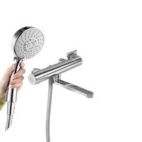 TOTO恒温淋浴花洒套装TBV03427BA加长挂墙DM911大顶喷(05-K) 单龙头TBV03427BA+普通花洒