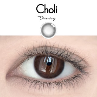 Choli美瞳日抛女自然大小直径choli奶杏宙斯10片 奶杏黑日抛（尺码S+） 275度