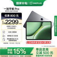 一加 OnePlus 平板 Pro12.1英寸平板电脑 8GB+256GB 深空灰 办公游戏学习OPPO平板