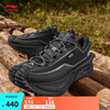 李宁 LI-NING 户外系列 CF溯 行川 防泼水中性徒步鞋 AHTU023-3 暗夜黑 42