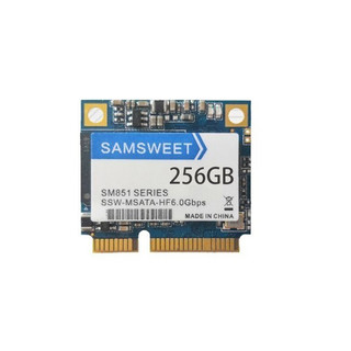 SAMSWEETSSD固态硬盘笔记本电脑台式机 MSATA MiniSata HF 半高SATA 256G Msata 半高256GB