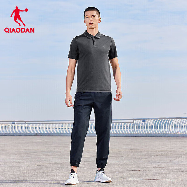 乔丹 速干冰丝POLO衫+速干防晒运动裤（断码清仓 多色可选）