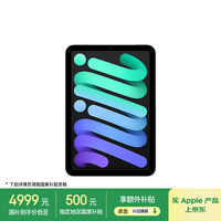 苹果 Apple iPad mini 7 2024款 平板电脑（A17 Pro、512GB、WLAN版、深空灰色）