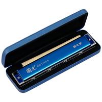 國光 国光 24孔复音口琴国之梦专业演奏口琴C调（宝石兰/眼镜盒装）