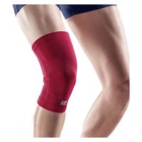 LP 护膝运动男篮球羽毛球跑步专业膝盖跳绳女保暖647km 红色 单只  S：  27.9-33cm