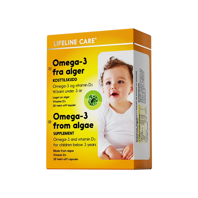 生命力伽 宝宝dha藻油软胶囊 30粒/盒