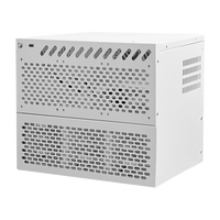 12盘位NAS机箱ATX大电源MATX全高pcie存储服务器局域网共享存储器 大旋风N3(白色)