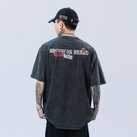 摇滚计划 纯棉重磅 男士短袖T恤