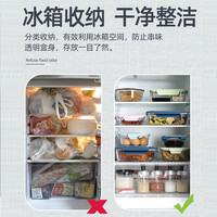 玻璃保鲜盒套装可微波加热冰箱密封盒碗剩菜食物收纳盒儿童水果盒