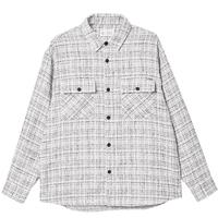 杰克·琼斯（JACK&JONES）25年男装衬衫外套百搭舒适经典格纹宽松休闲长袖上衣2253O3015  常规