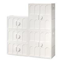 月亮故事LUNASTORY儿童玩具收纳柜宝宝衣柜储物柜收纳箱多层柜大容量 百变收纳柜基础款+PLUS款