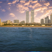 青岛 美高梅 酒店1晚+双早+可选儿童套餐1份