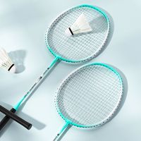 恒博 羽毛球拍 双拍 初学训练套装 超轻耐打耐用型 成人儿童 2支装